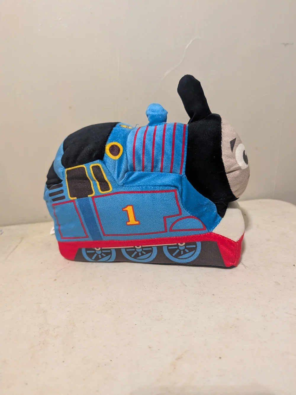 Thomas & Friends Plush Train in Blue, Black, Red